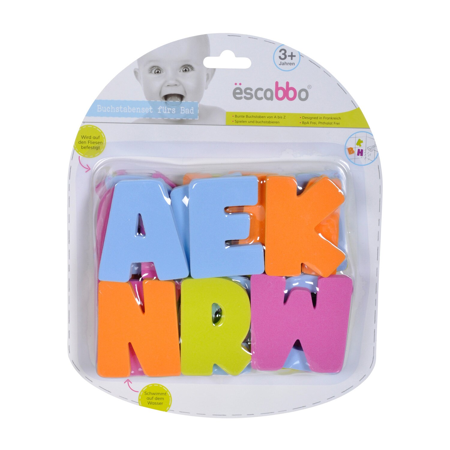 Jucarii de baie Alfabetul Escabbo