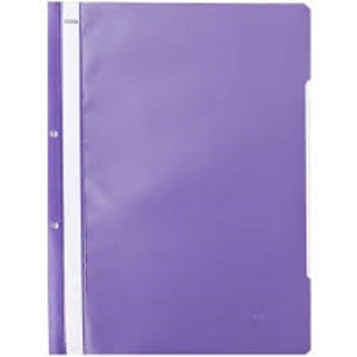 Dosar plastic original Noki cu sina si 2 perforatii, mov , 25 buc/set