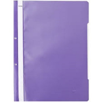 Dosar plastic original Noki cu sina si 2 perforatii, mov , 25 buc/set Dosar plastic original Noki cu sina si 2 perforatii, mov , 25 buc/set