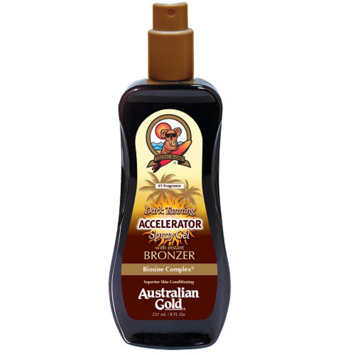Бронзиращ спрей-гел ускорител за интензивен тен SPF 0, 237 мл