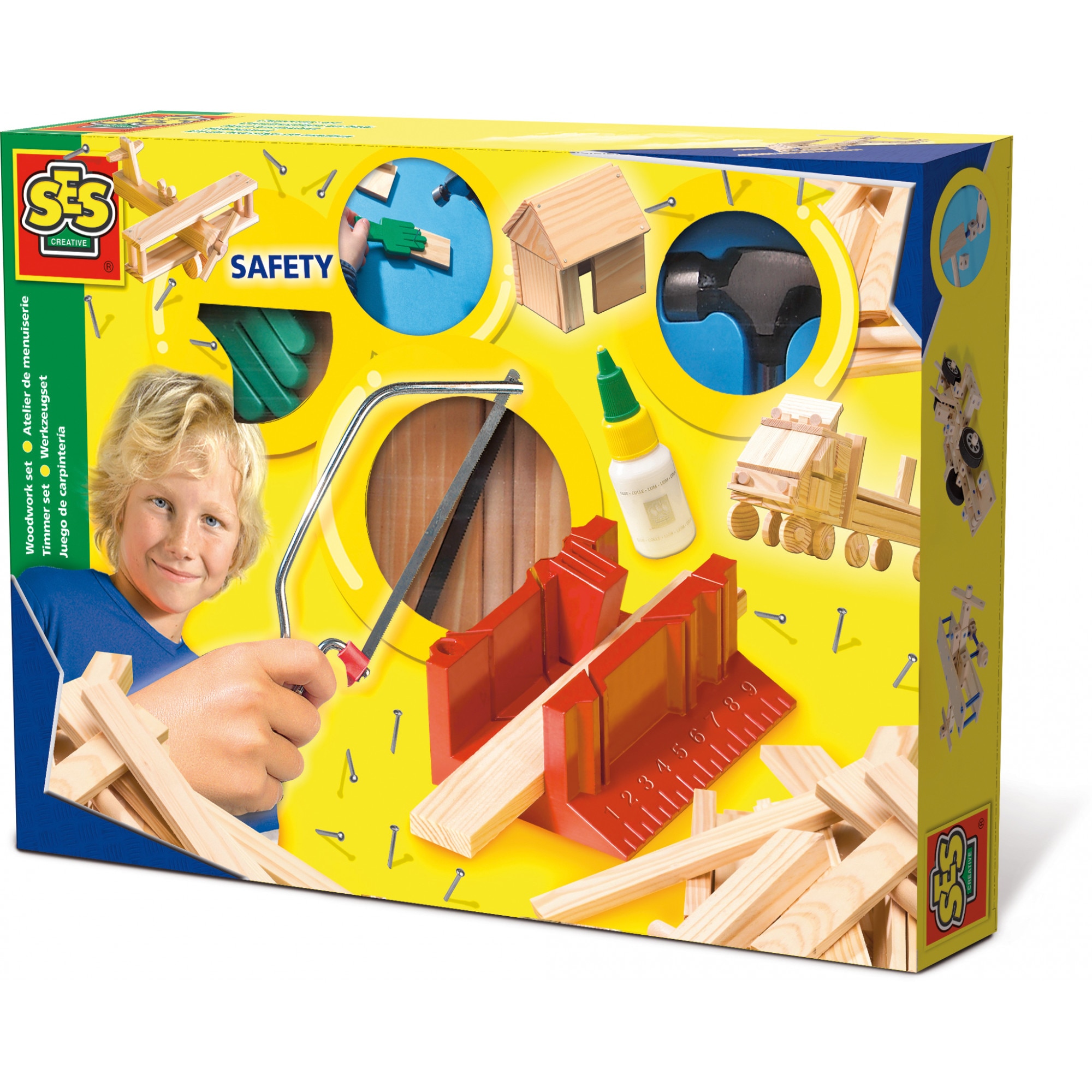 Set tamplarie deluxe - SES Hobby baieti