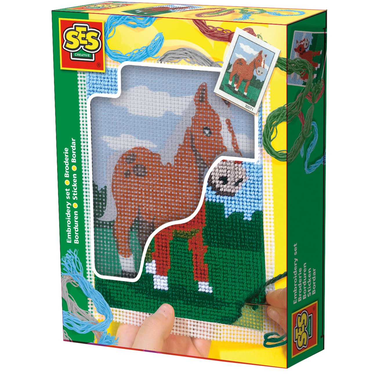 Set broderie SES Junior, Cal