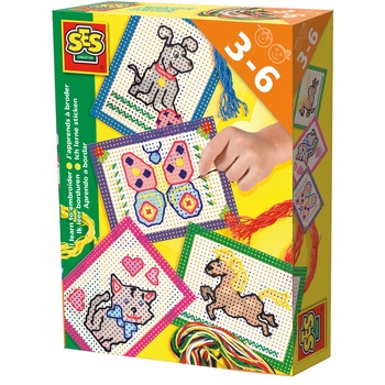 Set Invat sa brodez SES Prescolari Set Invat sa brodez SES Prescolari