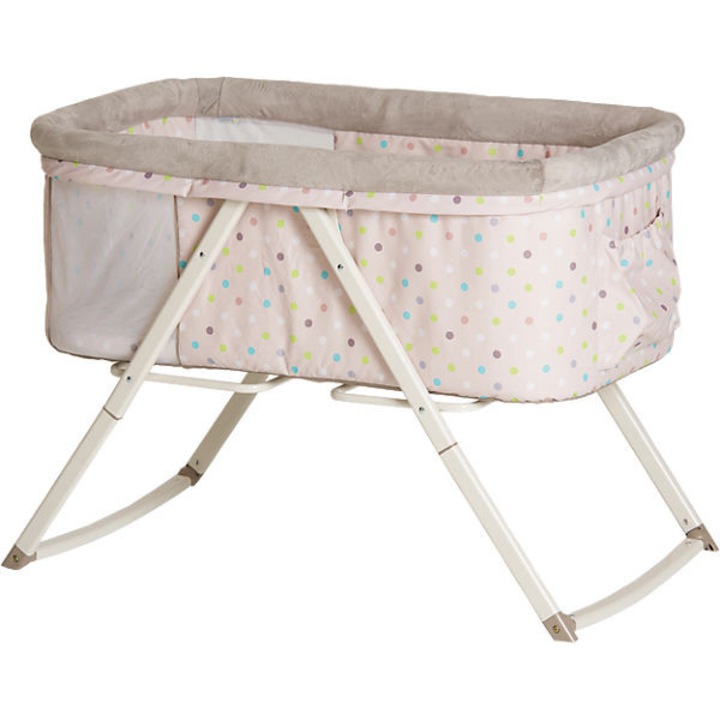 Patut leagan nou nascuti Dreamer Multi Dots Sand