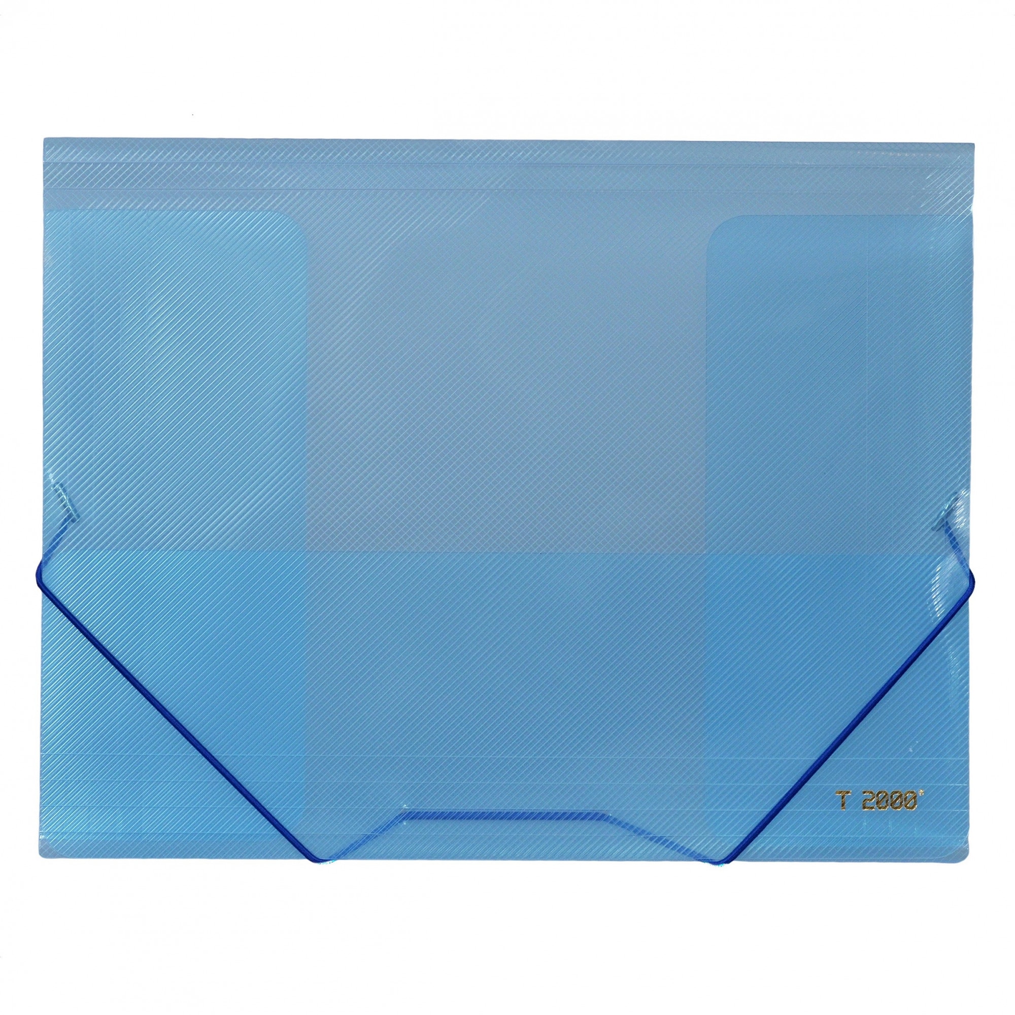 Mapa plastic A4, semitransparenta, cu buzunar si elastic pe colturi, US-4161-A