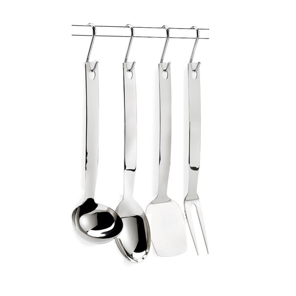 Set ustensile de bucatarie, 4 piese, inox, IBB, Italia