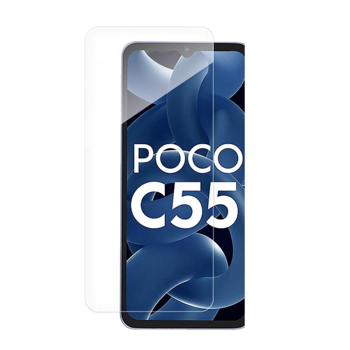 Átlátszó üvegfólia Envelope Tempered Glass 9H kompatibilis Xiaomi Poco C55 / Redmi 12C