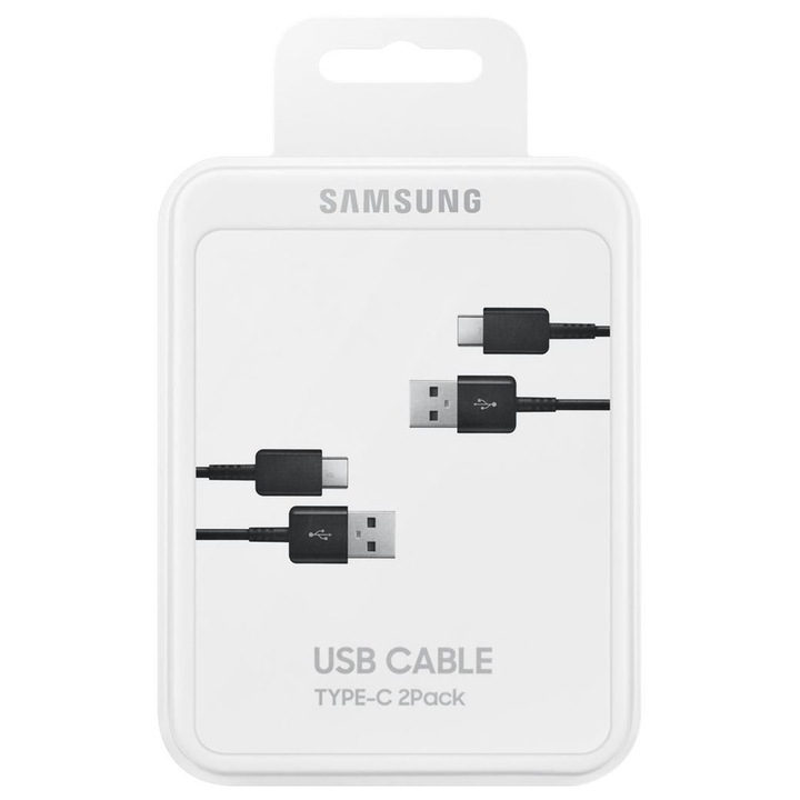 Adat- és töltőkábel USB-A - USB-C Samsung, 25 W, 1,5 m, fekete EP-DG930MBEGWW