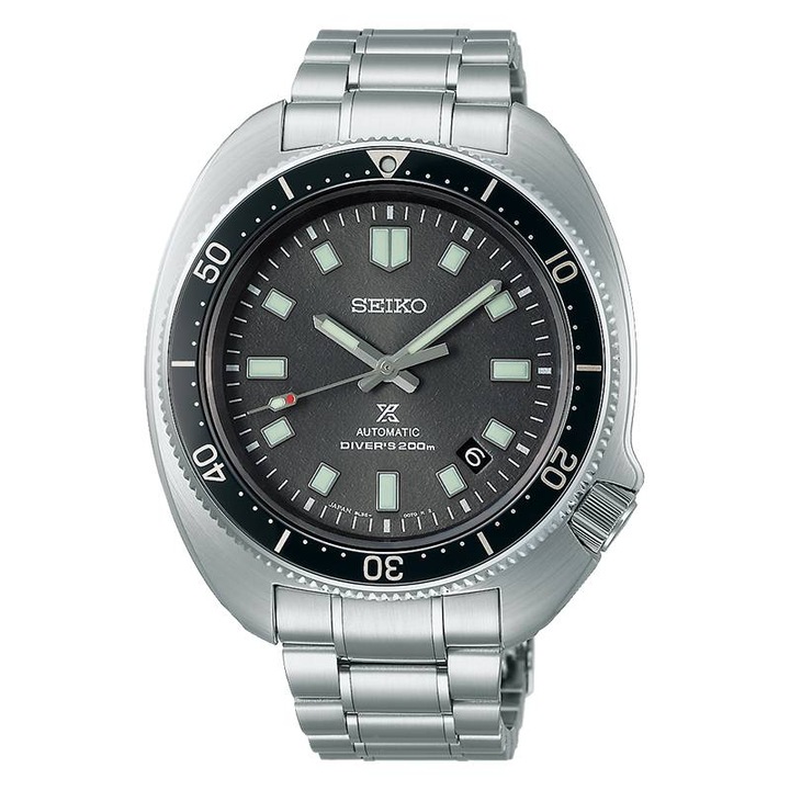 Мъжки часовник, Seiko, SLA051J1 Prospex, Неръждаема стомана, Автоматичен, 44 мм, Сребрист