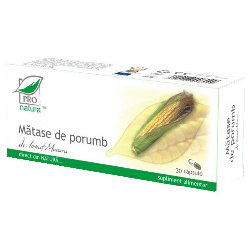 Supliment alimentar Matase de Porumb 30 capsule Medica