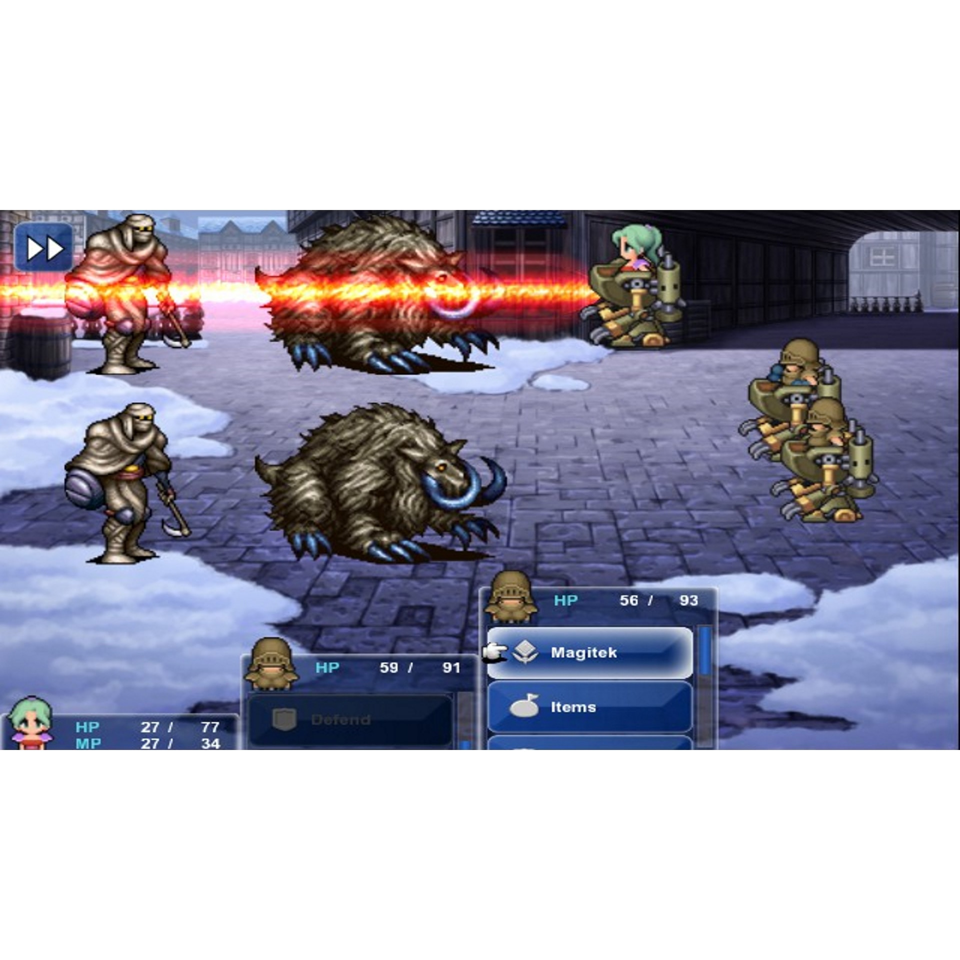 Joc Final Fantasy I Vi Pixel Remaster Collection Pentru Nintendo