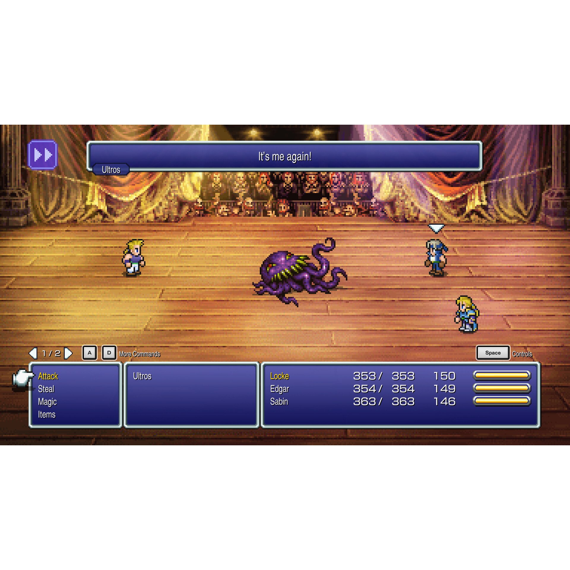 Joc Final Fantasy I Vi Pixel Remaster Collection Pentru Nintendo