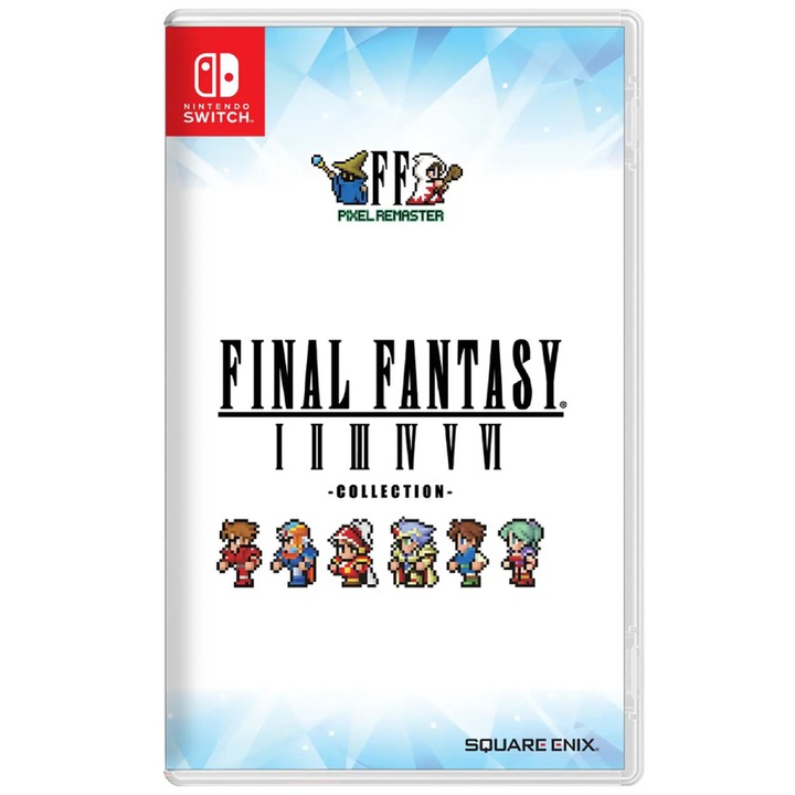 Joc Final Fantasy I Vi Pixel Remaster Collection Pentru Nintendo Switch