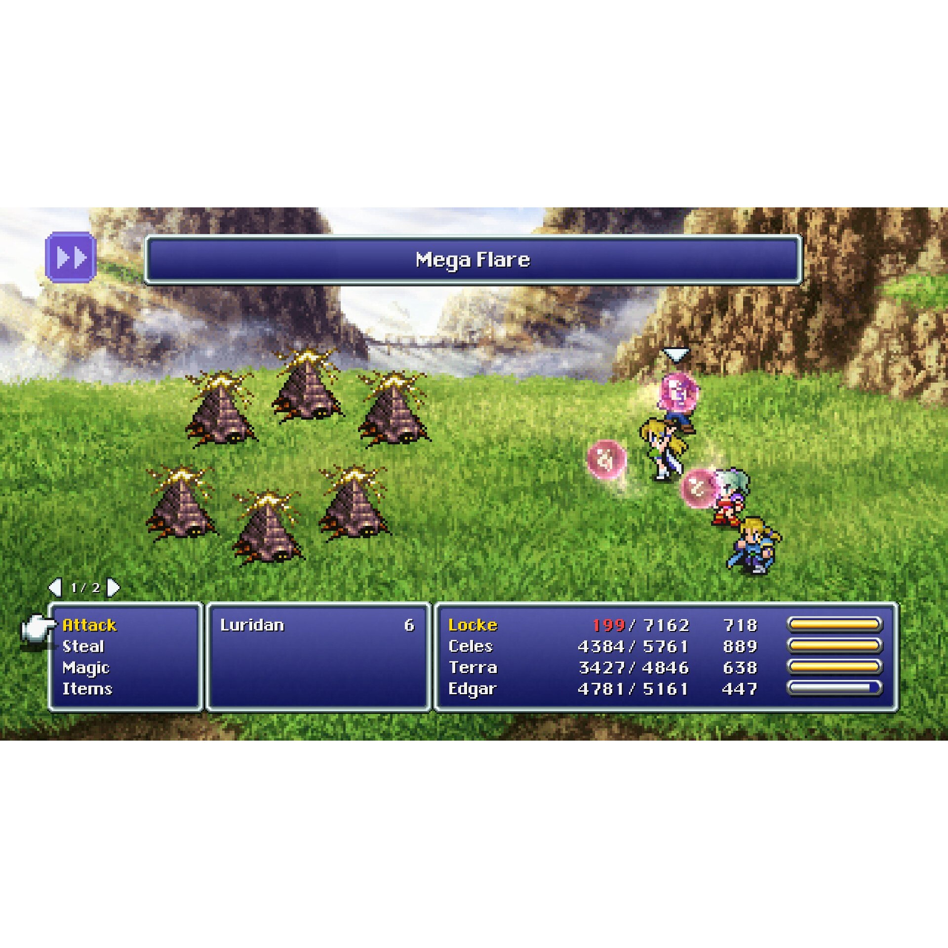 Joc Final Fantasy I Vi Pixel Remaster Collection Pentru Nintendo