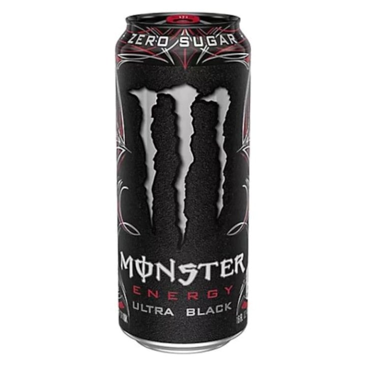 Bautura Energizanta, Monster Ultra Black, 500ml
