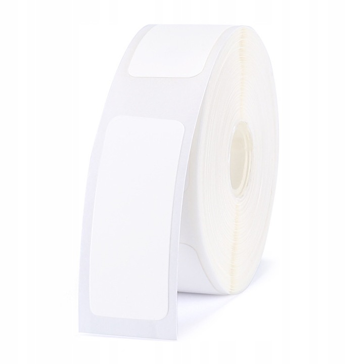 Rola de rezerva pentru imprimanta, Niimbot, 15x30 mm, Alb