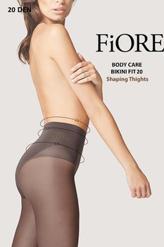 Ciorap FIORE BodyCare Bikini Fit 20 Den, Negru Ciorap FIORE BodyCare Bikini Fit 20 Den, Negru