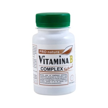 Vitamina B Complex Natural 60 capsule Vitamina B Complex Natural 60 capsule