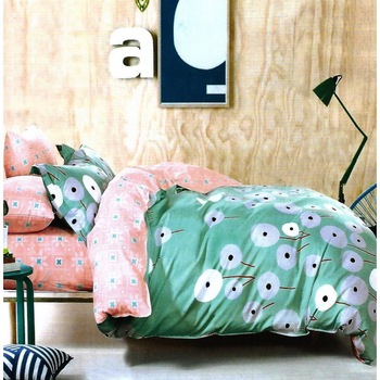 Lenjerie Pat Bumbac Satinat - 2 persoane - CMC 151 Lenjerie Pat Bumbac Satinat - 2 persoane - CMC 151