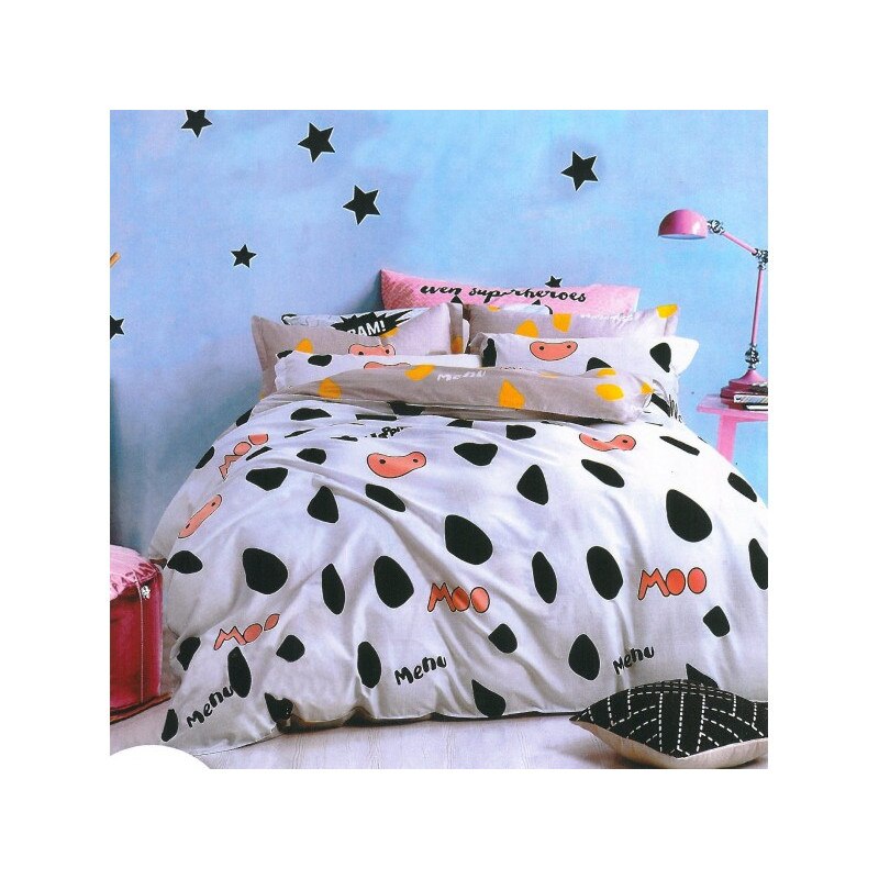 Lenjerie Pat Bumbac Satinat - 2 persoane - CMC 152