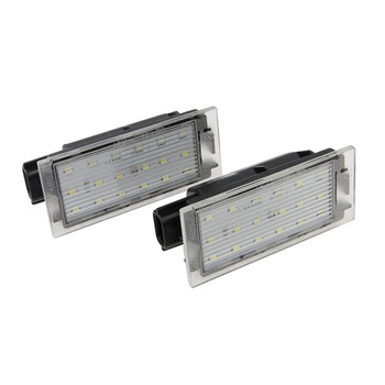 Lampi LED numar compatibile DACIA DUSTER dupa 2009 Lampi LED numar compatibile DACIA DUSTER dupa 2009