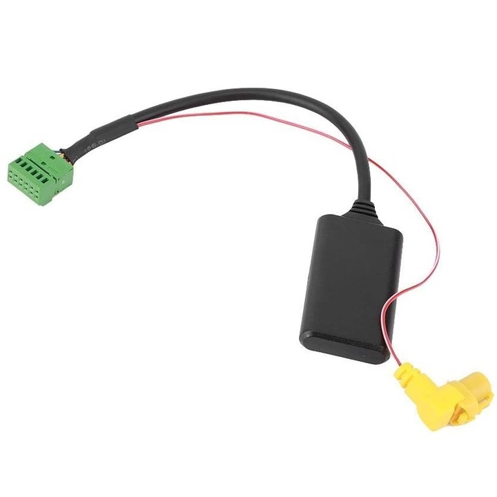 Cablu adaptor MMI 3G, Bluetooth 5.0, Compatibil cu Audi Q5/A6L/A4L/Q7/A5/S5, Negru