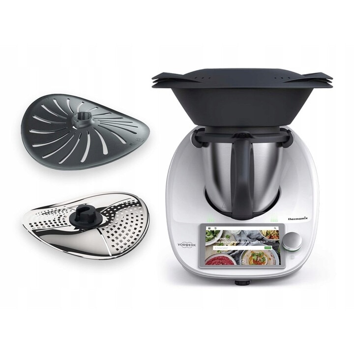 Robot de bucatarie Thermomix TM6 2024 cu accesorii, 20 functii