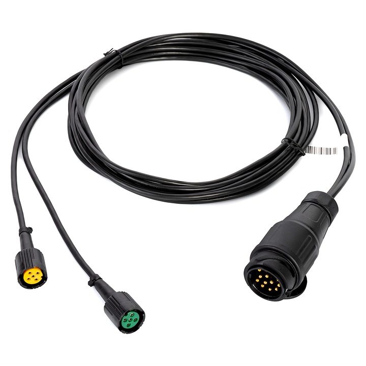 Cablaj electric pentru remorca, Mantes, 5 m, Negru