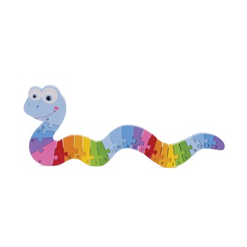 Puzzle din lemn New Classic Toys Alfabet - Sarpe Puzzle din lemn New Classic Toys Alfabet - Sarpe