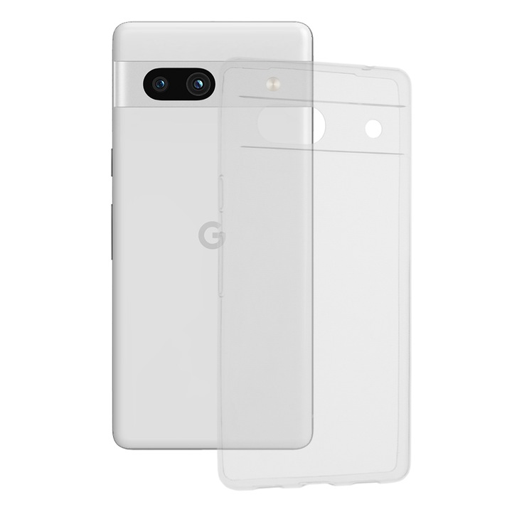 Husa pentru Google Pixel 7a, Poliuretan, Transparent