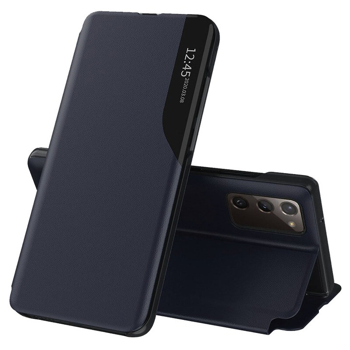 Flip tok Samsung Galaxy S20 FE 4G / S20 FE 5G Techsuit eFold Series, Blue