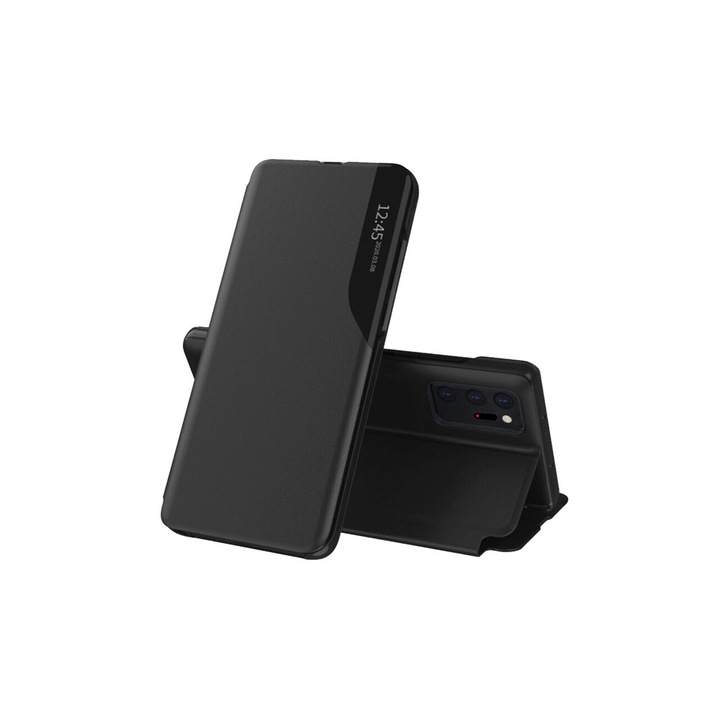 Калъф флип за Samsung Galaxy Note 20 Ultra / Note 20 Ultra 5G Techsuit eFold Series Черен