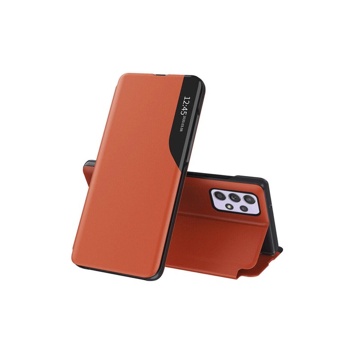 Калъф флип за Samsung Galaxy A52 4G / A52 5G / A52s 5G Techsuit eFold Series Orange
