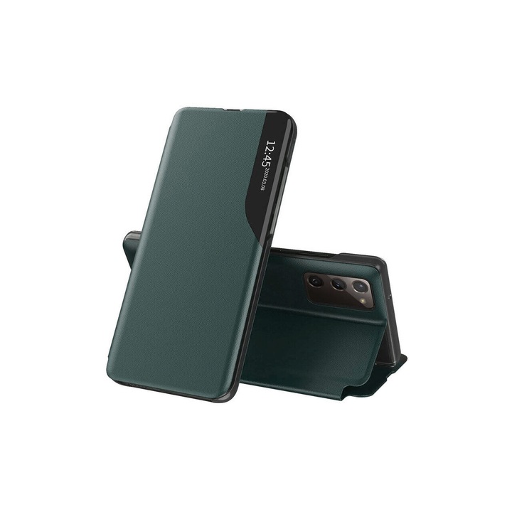 Flip tok Samsung Galaxy S20 FE 4G / S20 FE 5G Techsuit eFold Series, zöld