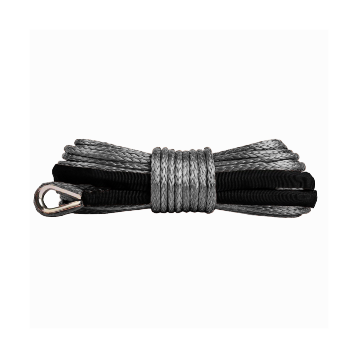 Sufa sintetica troliu Atv, Utv, Ssv, Auto, Utilitare, Ambarcatiuni 6mm grosime, 15m lungime, max rezistenta 2900-3160kg, Gri