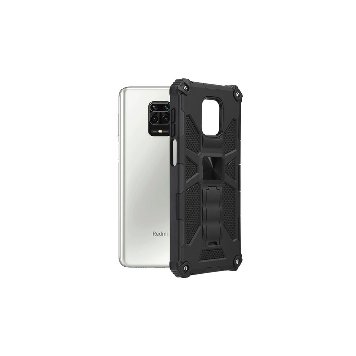 Xiaomi Redmi Note 9S / Note 9 Pro / Note 9 Pro Max Techsuit Blazor Series fekete tok