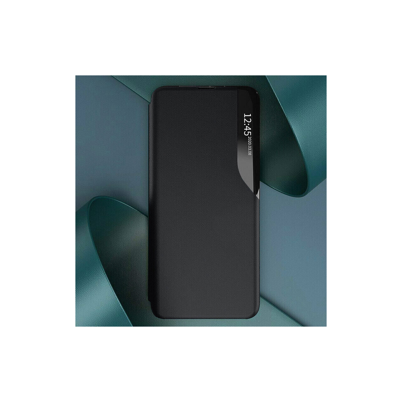Husa pentru Samsung Galaxy Note 10 Plus 4G / Note 10 Plus 5G - Techsuit eFold Series - Black