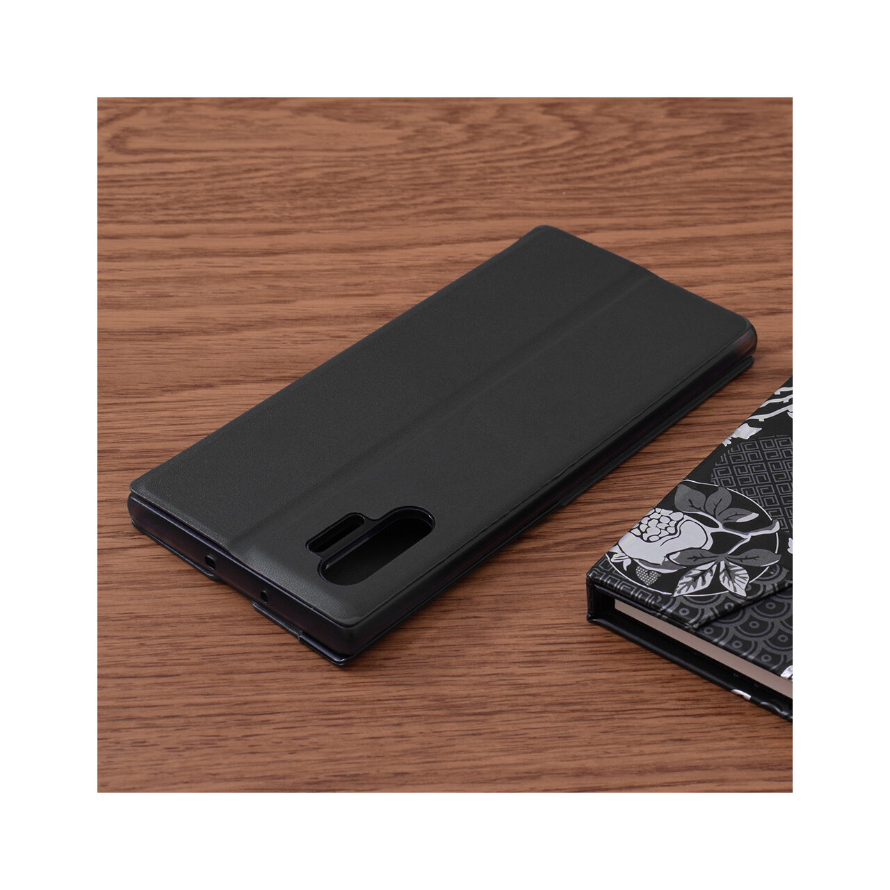 Husa pentru Samsung Galaxy Note 10 Plus 4G / Note 10 Plus 5G - Techsuit eFold Series - Black