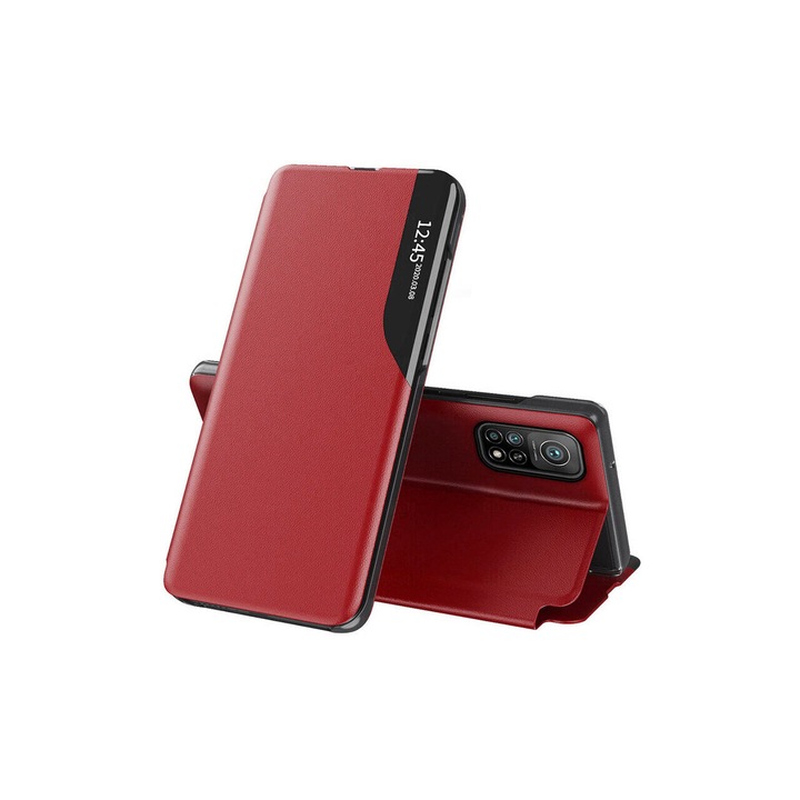 Tok Xiaomi Mi 10T 5G / Mi 10T Pro 5G-hez - Techsuit eFold sorozat - piros