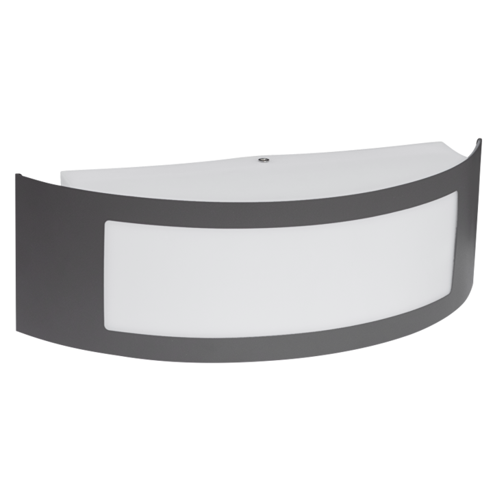 Фасадно осветително тяло, Аплик, Е27, IP44, За стена, Графит, Ultralux