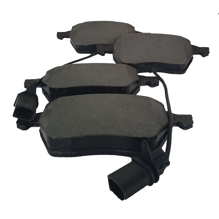 Set 4 Placute Frana Fermit, Fata VW Golf 4, Passat B6, Skoda Superb, Audi A6, Seat Exeo, senzor uzura paralelipipedic