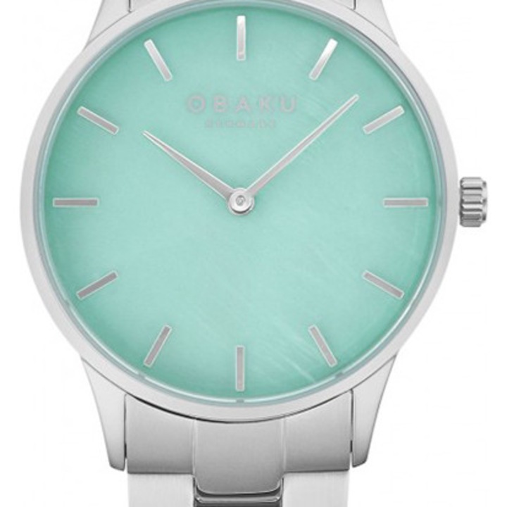 Női karóra, Obaku, Rozsdamentes acél, Ezüst