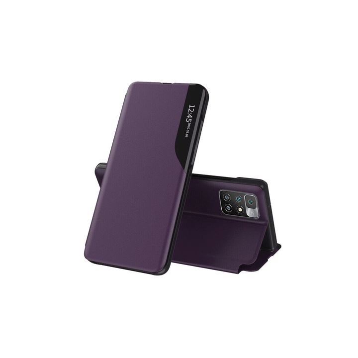 Tok Xiaomi Redmi 10 2021 / Redmi 10 2022 - Techsuit eFold sorozat - lila