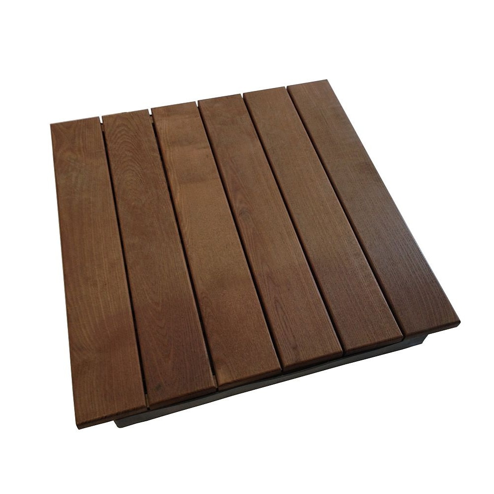 Dala frasin termotratat 60x60cm cu suport plastic reglabil pe inaltime inclus