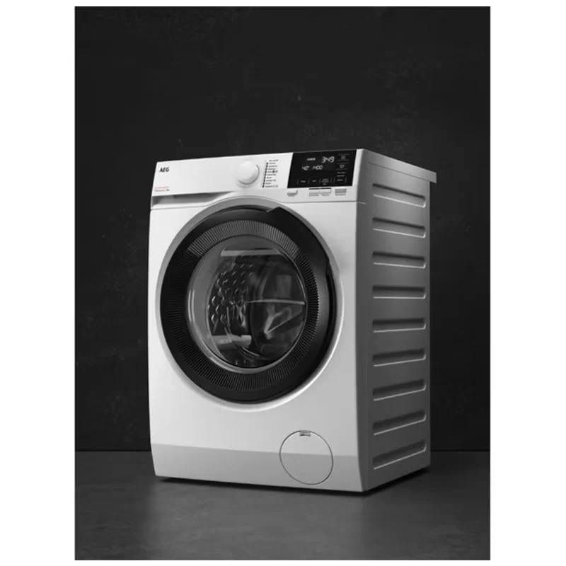 Masina de spalat rufe frontala AEG LFR61M844BE, ProSense, 8 kg, 1400rpm, Clasa A, alb