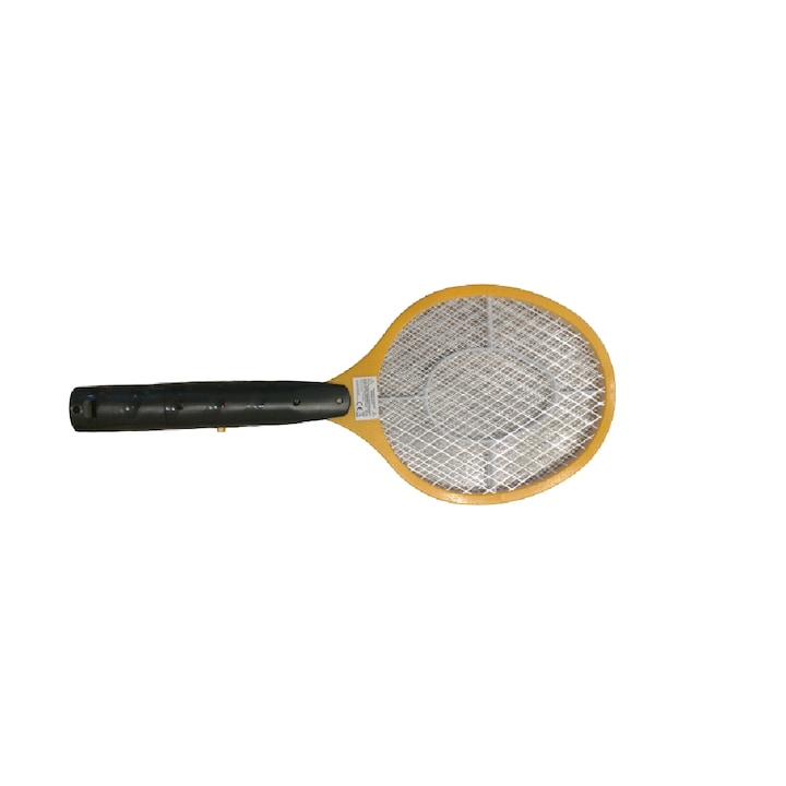 Paleta electrica anti-insecte, 3W, 46 x 18 cm, Galben TS103