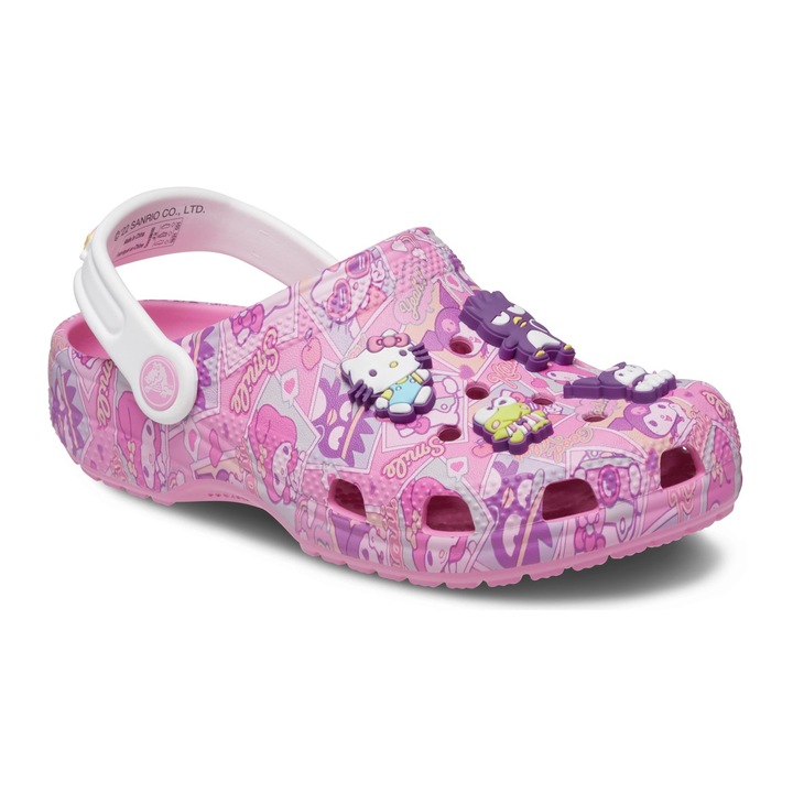 Детски сабо Crocs Hello Kitty Classics - 208103-680 25282, Розово
