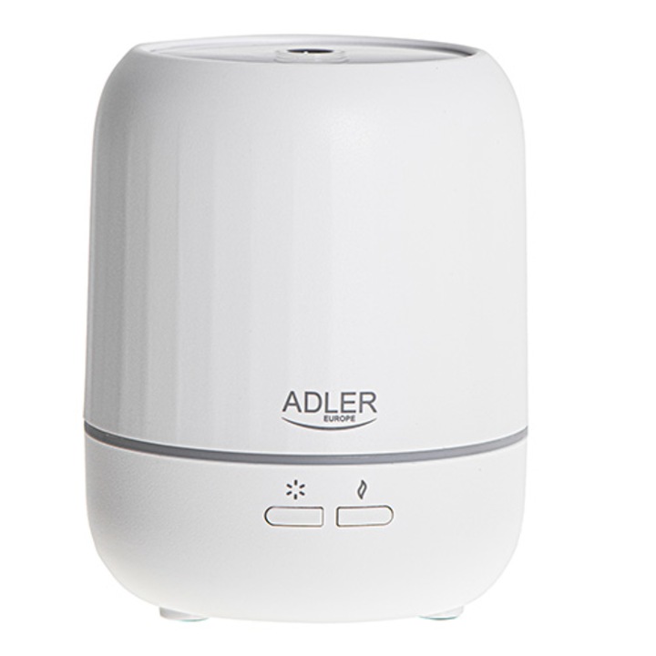 Ултразвуков аромадифузор Adler AD 7968, 100 мл, околна светлина 7 цвята
