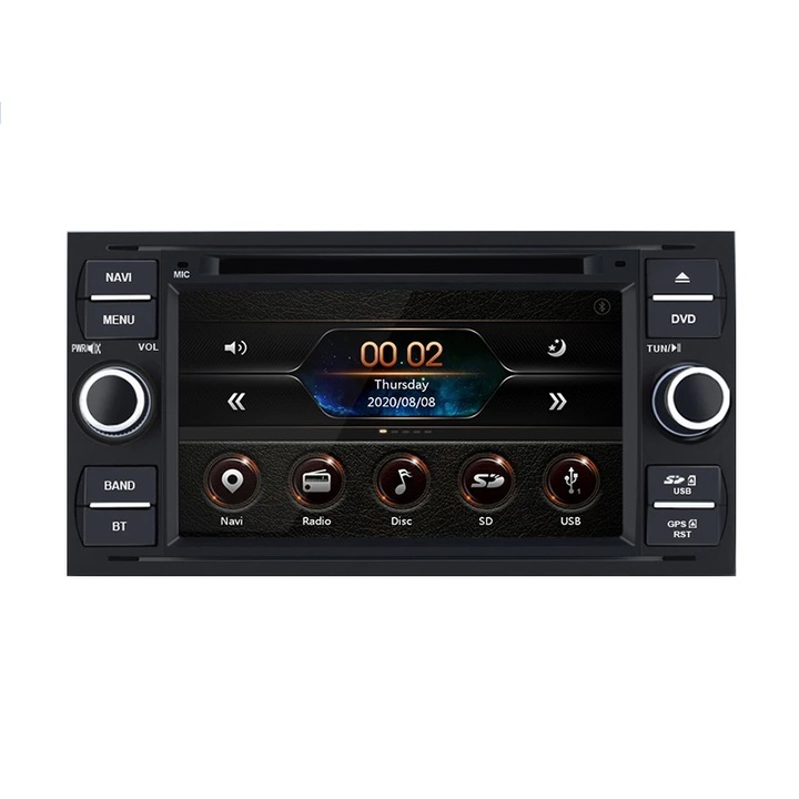 Navigatie Ford Focus 2005-2011, wince, harti, bluetooth, DVD, gps, 7 ...