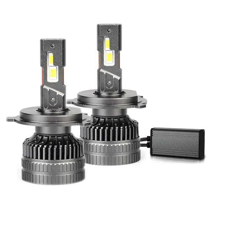 Комплект от 2 LED крушки за кола H4 60W